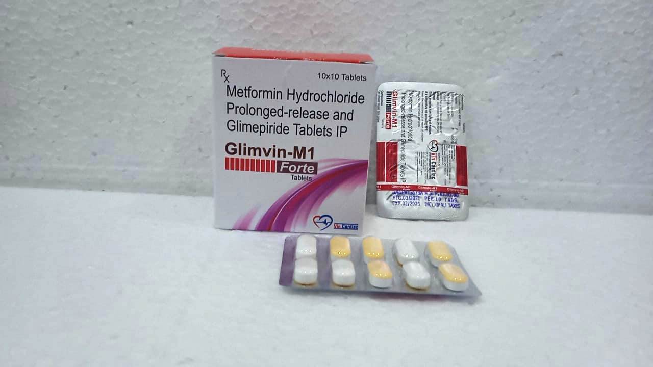GLIMVIN-M1 FORTE Tablets